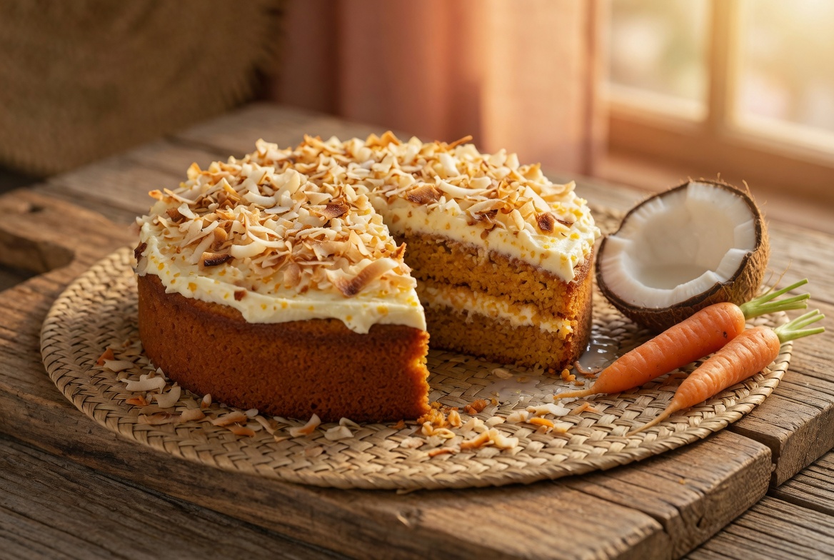 Coconut Carrot Cake